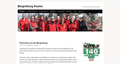 Desktop Screenshot of bergrettung-axams.at